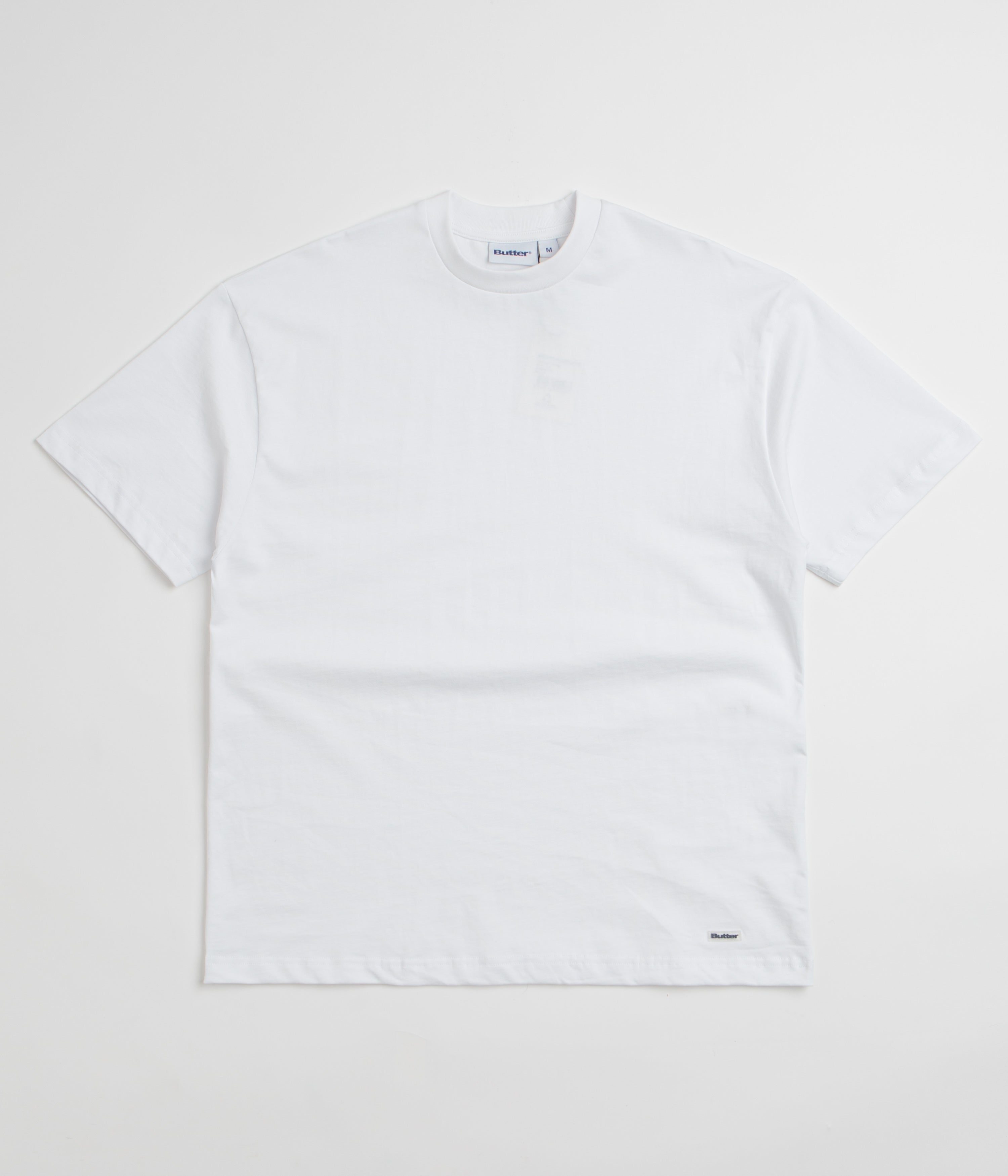 Butter Goods Basic T-Shirt - White / White