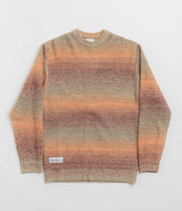 Butter Goods Beams Knit Sweatshirt in Ochre