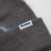 Butter Goods Beetle Mohair Beanie - Charcoal thumbnail