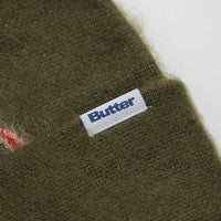 Butter Goods Beetle Mohair Beanie - Green thumbnail