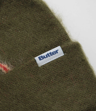 Butter Goods Beetle Mohair Beanie - Green
