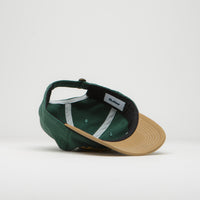Butter Goods Big Apple Cap in Forest and Brown thumbnail