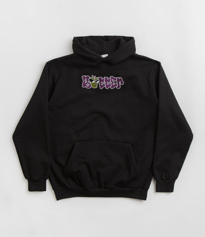 Butter Goods Big Apple Hoodie in Black