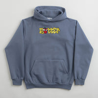 Butter Goods Big Apple Hoodie in Denim thumbnail
