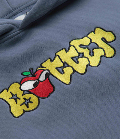 Butter Goods Big Apple Hoodie in Denim