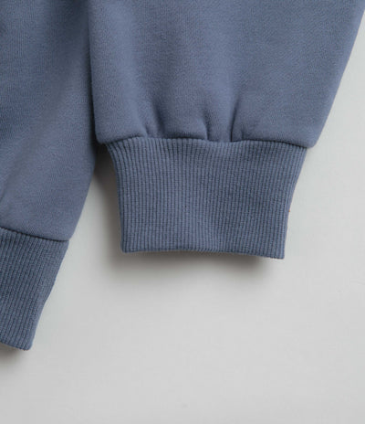 Butter Goods Big Apple Hoodie in Denim