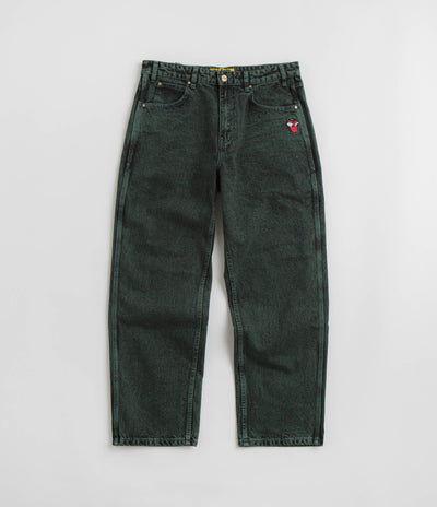 Butter Goods Big Apple Jeans in Acid Fern