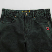 Butter Goods Big Apple Jeans in Acid Fern thumbnail
