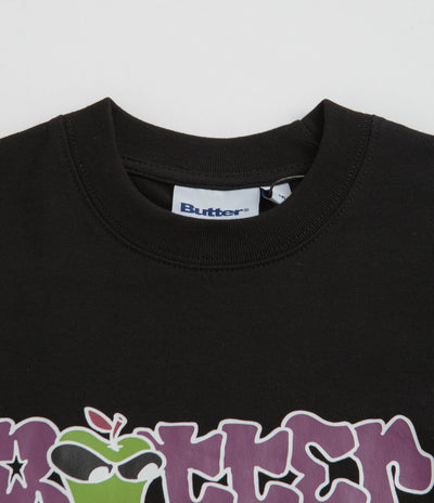 Butter Goods Big Apple T-Shirt in Black