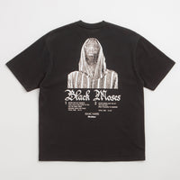Butter Goods Black Moses T-Shirt in Washed Black thumbnail