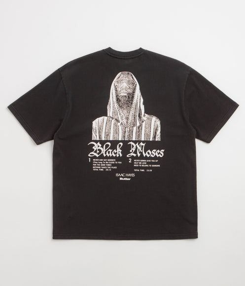 Butter Goods Black Moses T-Shirt - Washed Black