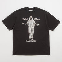 Butter Goods Black Moses T-Shirt in Washed Black thumbnail