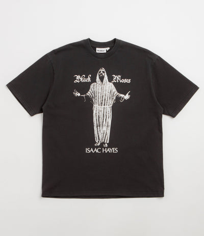 Butter Goods Black Moses T-Shirt in Washed Black