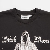 Butter Goods Black Moses T-Shirt in Washed Black thumbnail