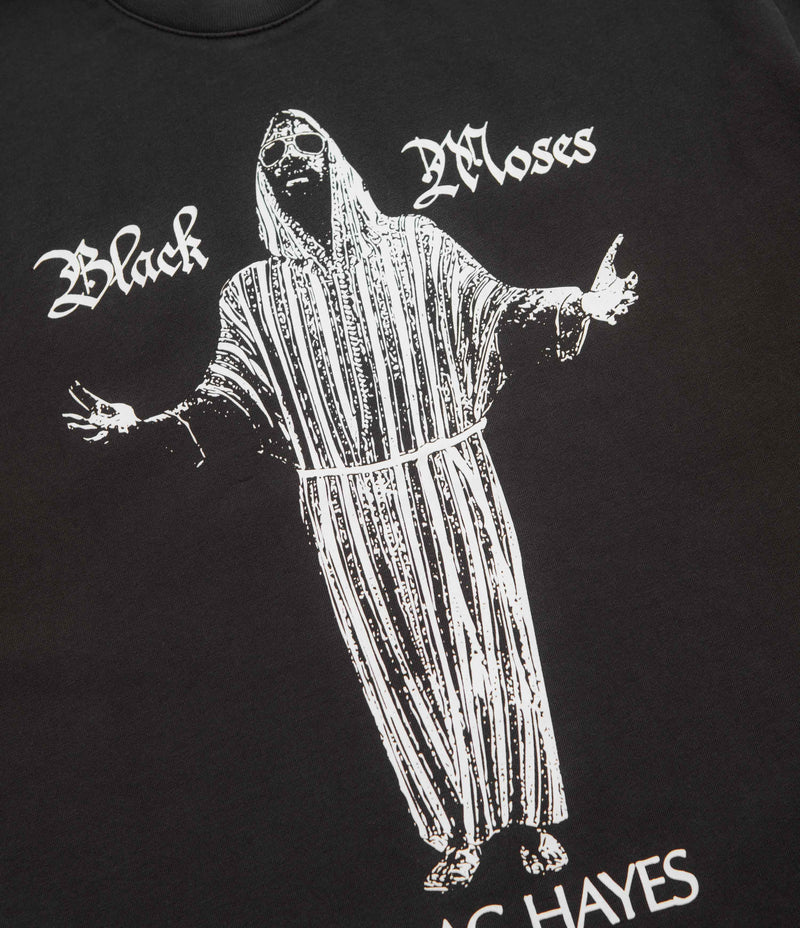 Butter Goods Black Moses T-Shirt - Washed Black, view 15