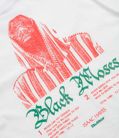 Butter Goods Black Moses T-Shirt - White