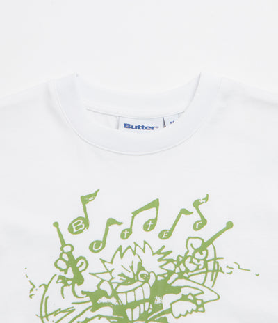 Butter Goods Blaring T-Shirt - White