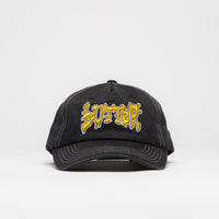 Butter Goods Blotch Cap - Black thumbnail