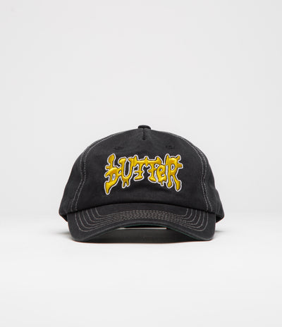 Butter Goods Blotch Cap - Black
