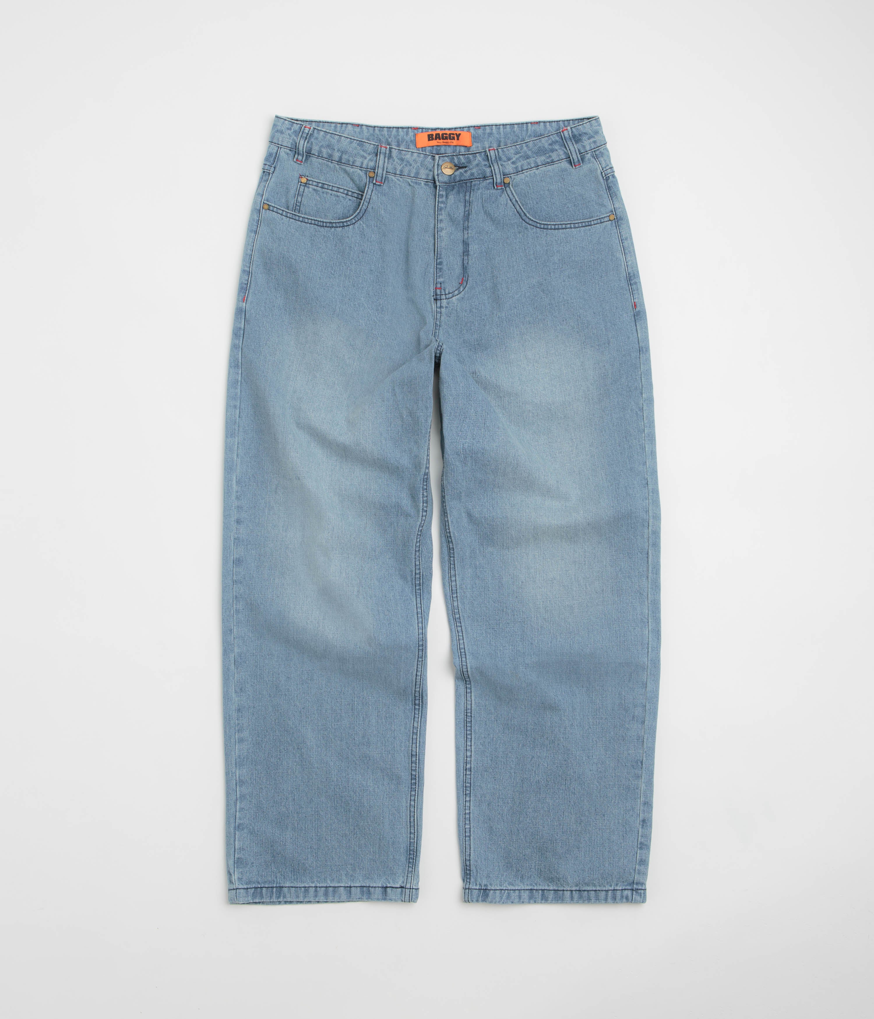Butter Goods Blotch Jeans in Streaky Blue