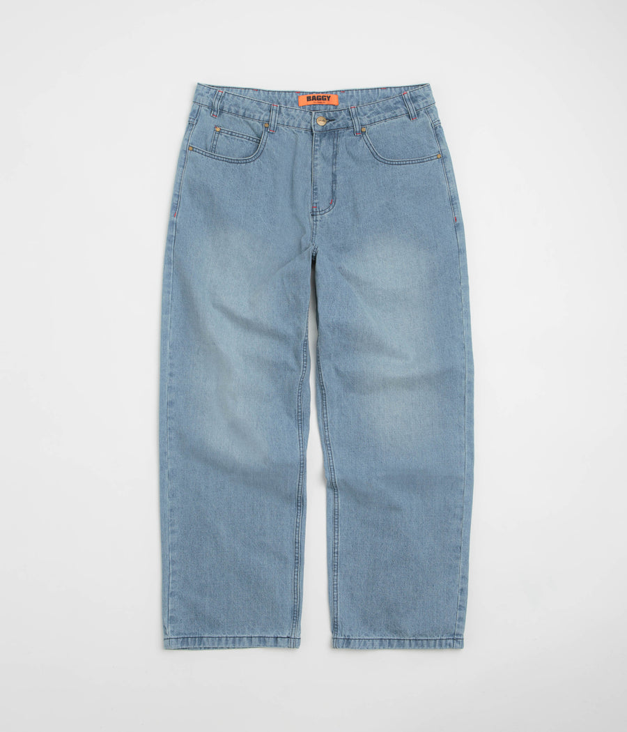 Butter Goods Blotch Jeans - Streaky Blue