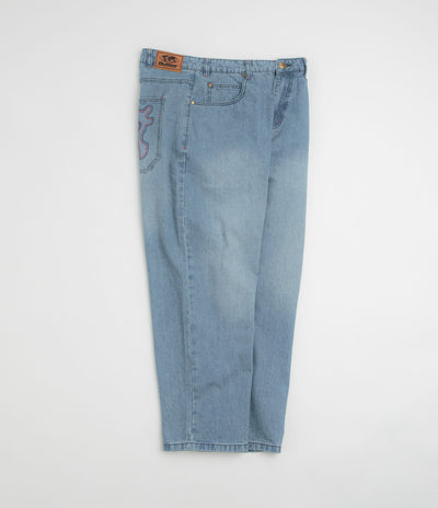 Butter Goods Blotch Jeans - Streaky Blue