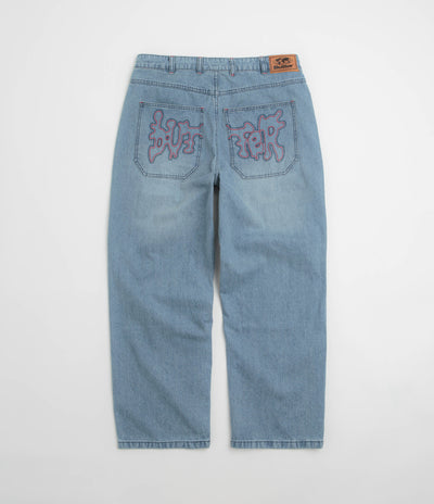 Butter Goods Blotch Jeans - Streaky Blue
