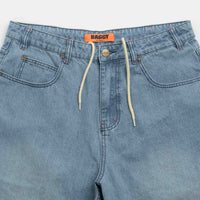 Butter Goods Blotch Jeans - Streaky Blue thumbnail