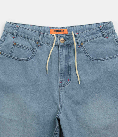 Butter Goods Blotch Jeans - Streaky Blue