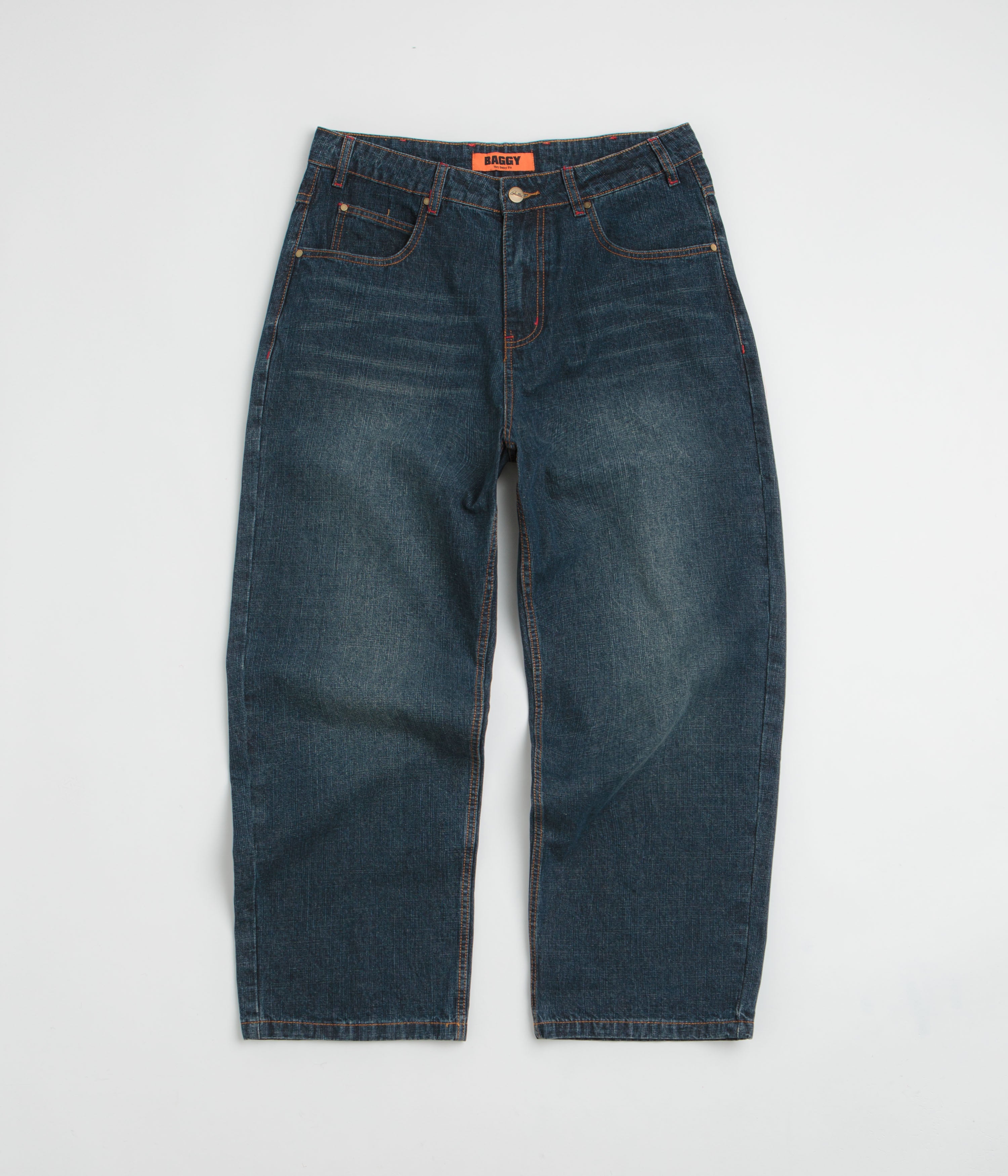 Butter Goods Blotch Jeans in Streaky Navy