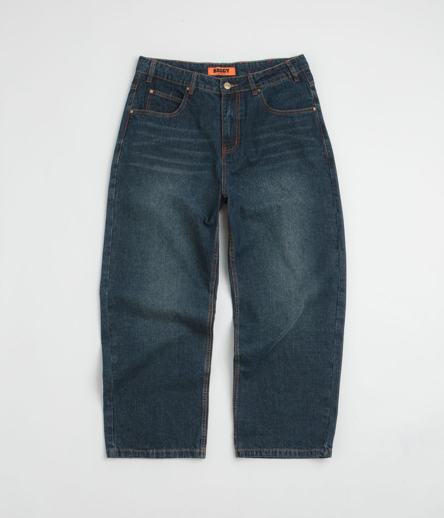 Butter Goods Blotch Jeans in Streaky Navy