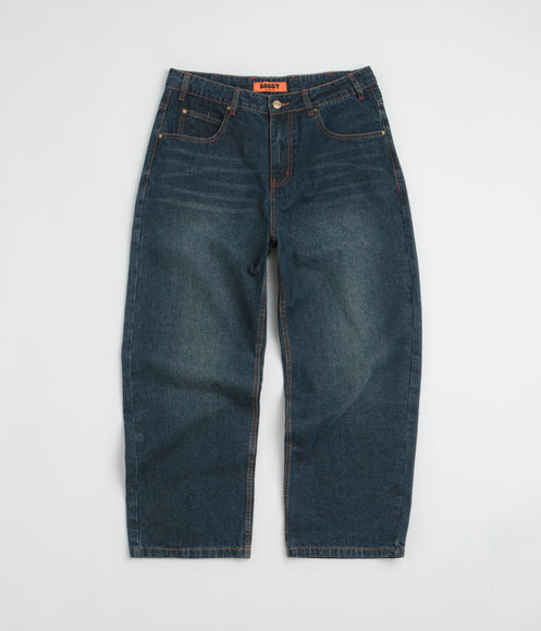 Butter Goods Blotch Jeans - Streaky Navy