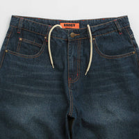 Butter Goods Blotch Jeans - Streaky Navy thumbnail