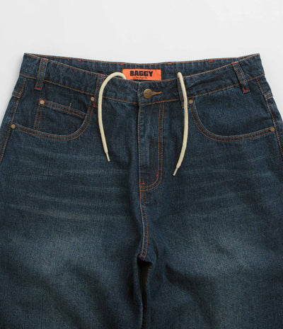 Butter Goods Blotch Jeans - Streaky Navy