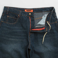 Butter Goods Blotch Jeans - Streaky Navy thumbnail