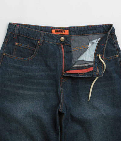 Butter Goods Blotch Jeans - Streaky Navy