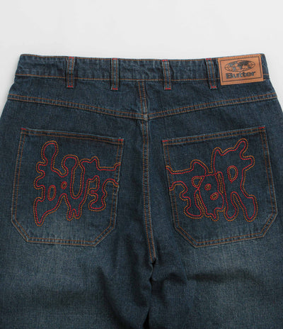 Butter Goods Blotch Jeans - Streaky Navy