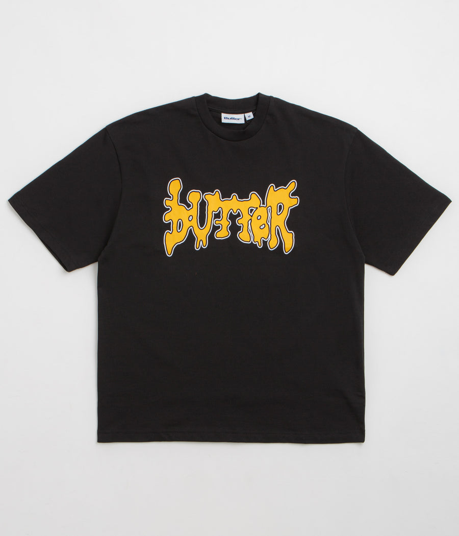 Butter Goods Blotch T-Shirt - Black