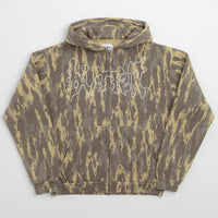 Butter Goods Blotch Zip-Thru Hoodie - Washed Camo thumbnail