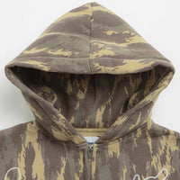 Butter Goods Blotch Zip-Thru Hoodie - Washed Camo thumbnail