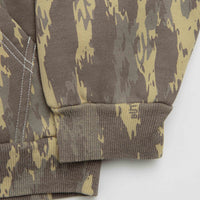 Butter Goods Blotch Zip-Thru Hoodie - Washed Camo thumbnail