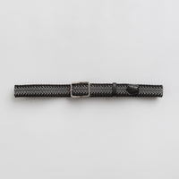Butter Goods Braided Belt in Black and Grey thumbnail