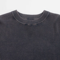 Butter Goods Break Knit Crewneck Sweatshirt - Washed Navy thumbnail