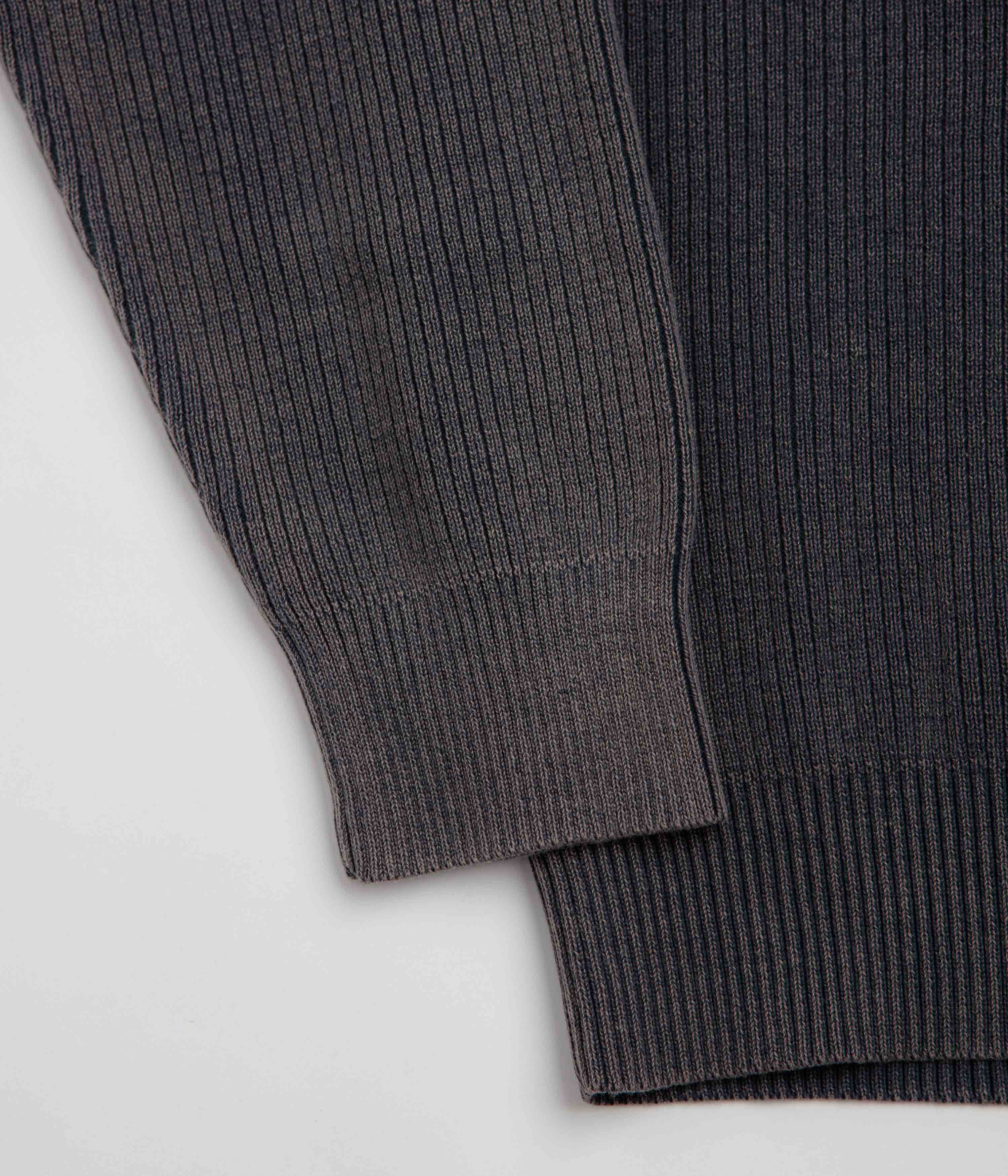 Butter Goods Break Knit Crewneck Sweatshirt - Washed Navy, view 25