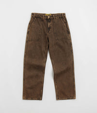 Butter Goods Breakdown Relaxed Jeans - Acid Wash Brown