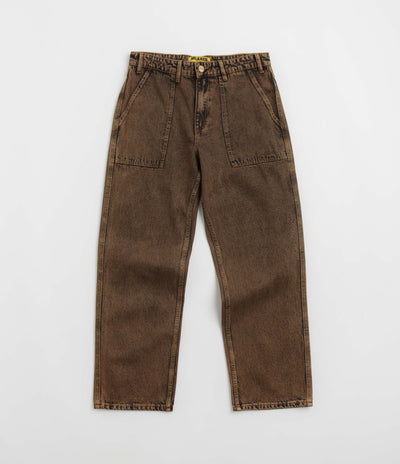 Butter Goods Breakdown Relaxed Jeans - Acid Wash Brown
