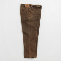 Butter Goods Breakdown Relaxed Jeans - Acid Wash Brown thumbnail