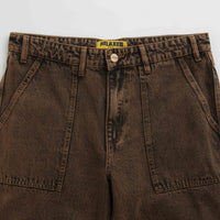 Butter Goods Breakdown Relaxed Jeans - Acid Wash Brown thumbnail