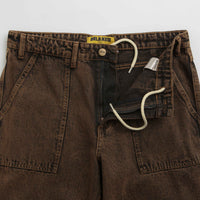 Butter Goods Breakdown Relaxed Jeans - Acid Wash Brown thumbnail