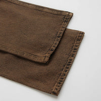 Butter Goods Breakdown Relaxed Jeans - Acid Wash Brown thumbnail